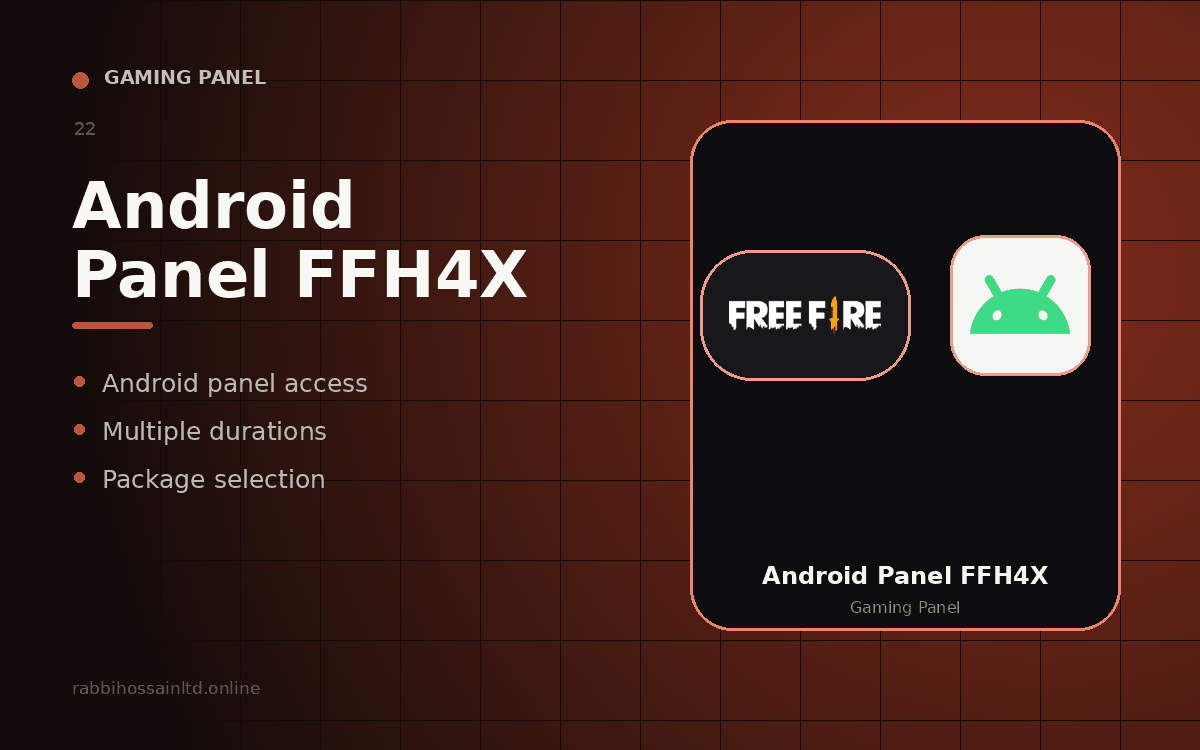Android Panel FFH4X